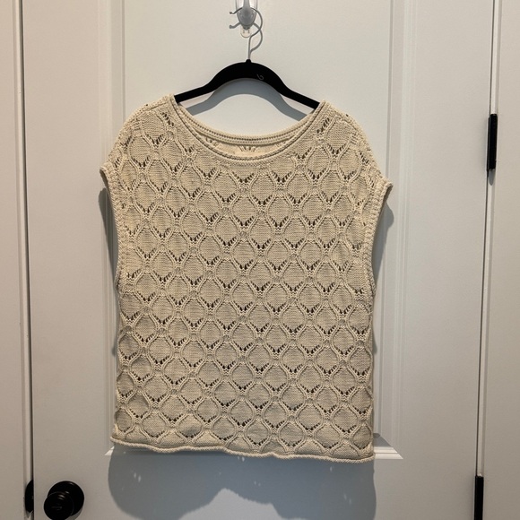 Lucky Brand Tops - Lucky Brand Ivory Knit Top